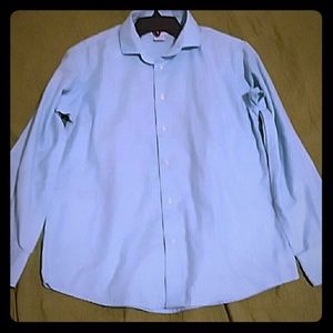 Baby blue uzod dress shirt